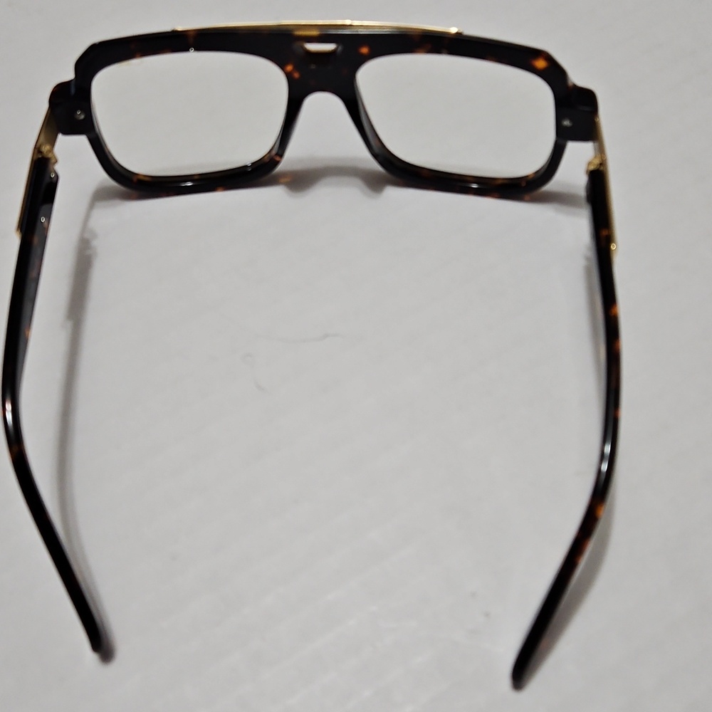 Cazal Legends Tortoiseshell Aviator Frames with Gold Accents Mens Or Womens - Picture 4 of 16